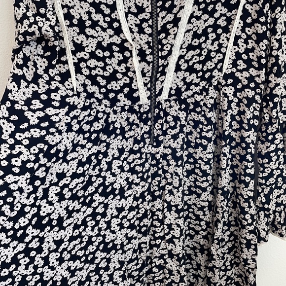 Free People Like You Best Mini Dress black small - Picture 8 of 9